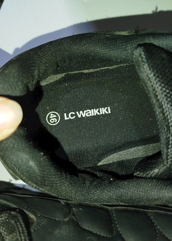 LC Waikiki Siyah Bağcıklı Erkek Outdoor Ayakkabı