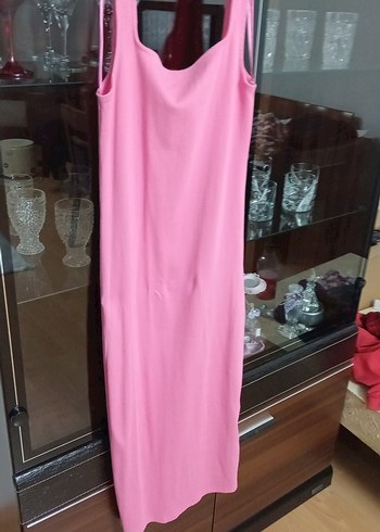 Pembe Straplez Kadın Atlet - Görsel 2