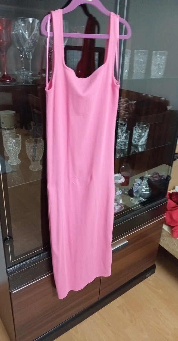 Pembe Straplez Kadın Atlet - Görsel 2