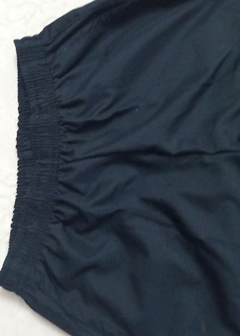 Lacivert Kadın Rahat Kesim Kumaş Pantolon - Görsel 2