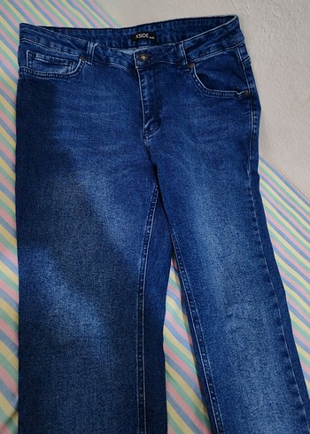 Erkek Mavi Denim Regular Fit Jean