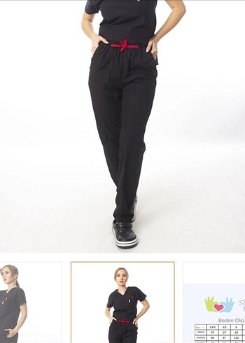 Simirna Siyah Leke Tutmaz Gabardin Pantolon - Görsel 2