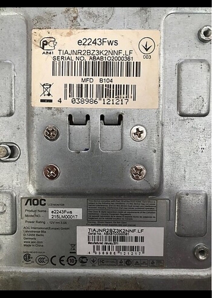 Bilgisayar monitör kasa klavye - Görsel 4