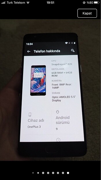 Oneplus 3 - Görsel 6