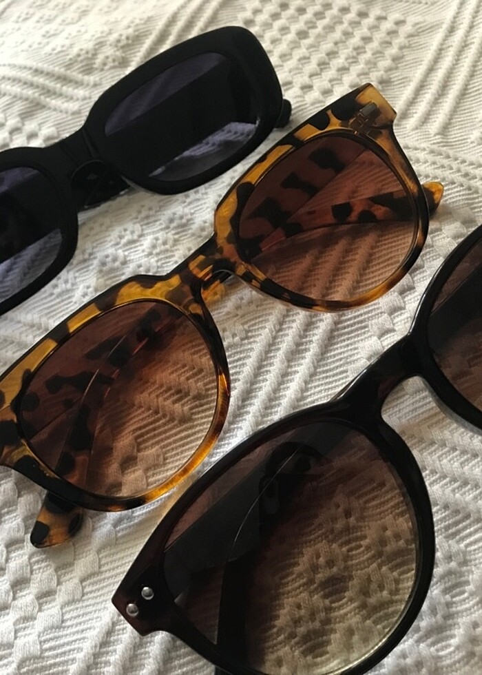 3 adet güneş gözlüğü - Görsel 2