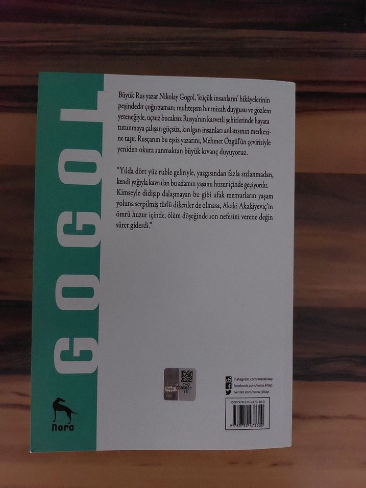 Palto - Gogol - Görsel 2