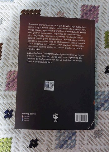 LEA - Pascal Mercier Roman - Görsel 2