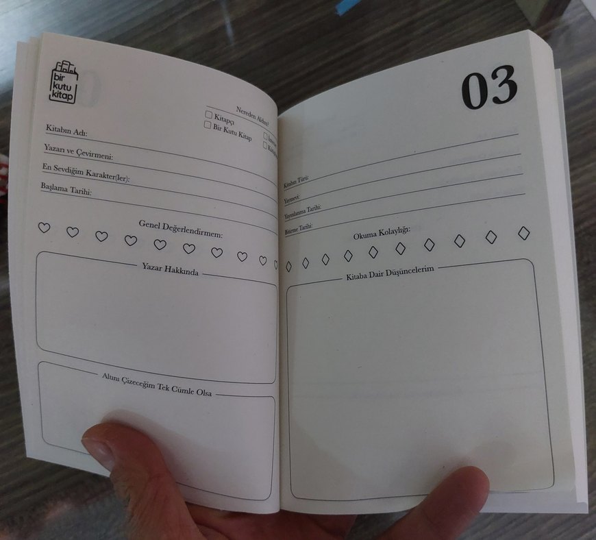 Okur Günlüğü Defteri - Görsel 3