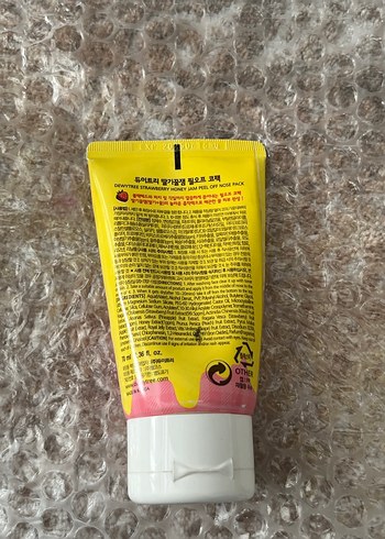 Dewytree Çilekli Peeling siyah noktalar - Görsel 3