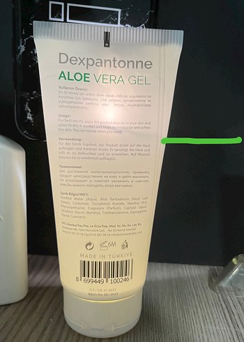 Diğer Aloe Vera Jel Vitamin E İçerikli 200 ml