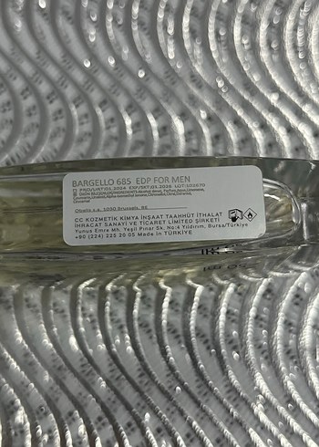 Diğer Bargello erkek Parfümü 50 ml 685