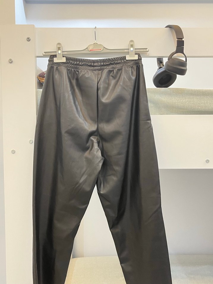 Deri pantolon mom kesim (penti) - Görsel 5