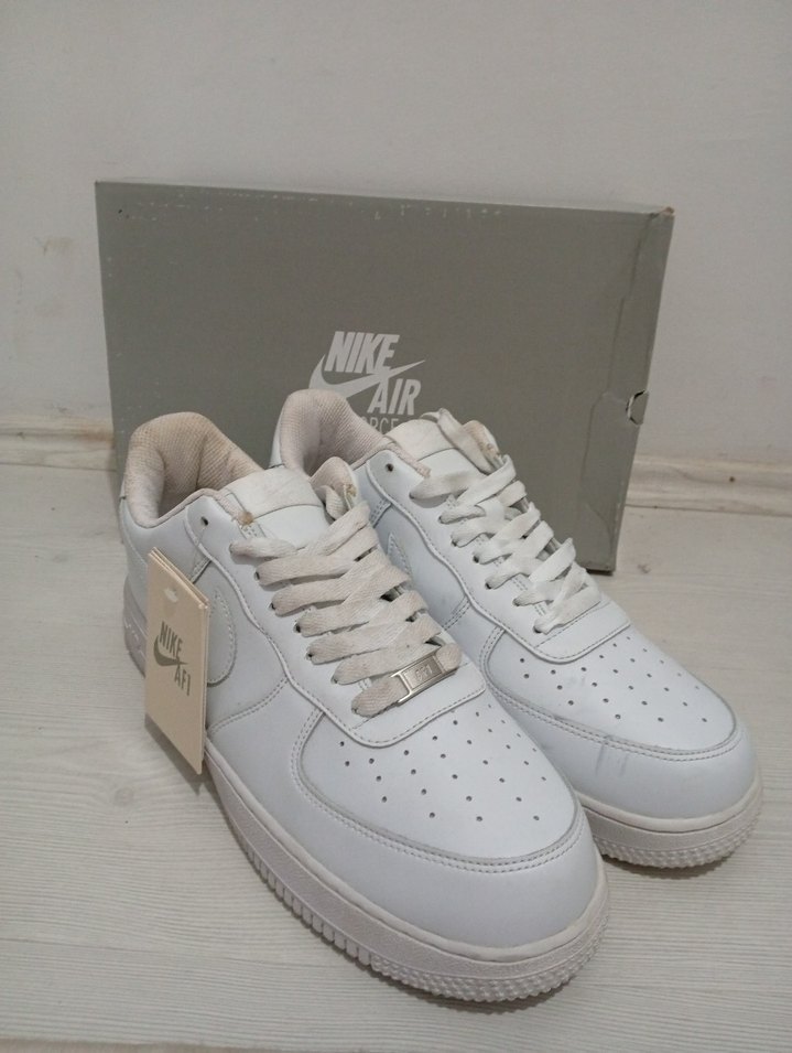 Nike Air Beyaz Erkek Spor Ayakkabı - Görsel 3