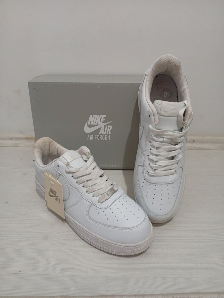 Nike Air Beyaz Erkek Spor Ayakkabı - Görsel 2