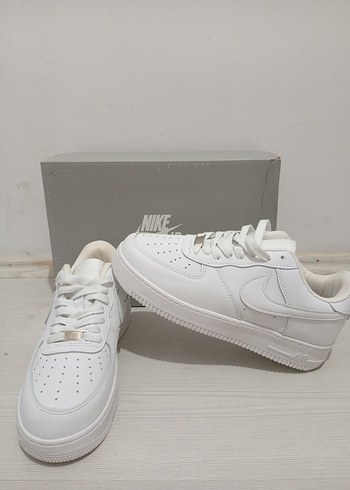 Nike Air Force 1 Spor Ayakkabı beyaz - Görsel 3