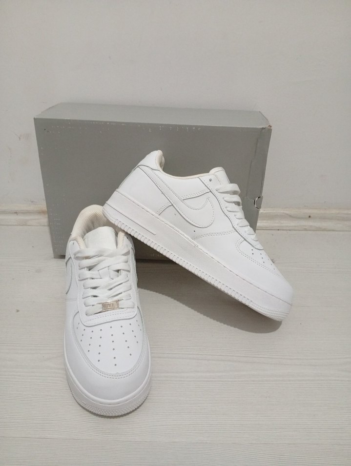 Nike Air Force 1  Spor Ayakkabı beyaz - Görsel 2