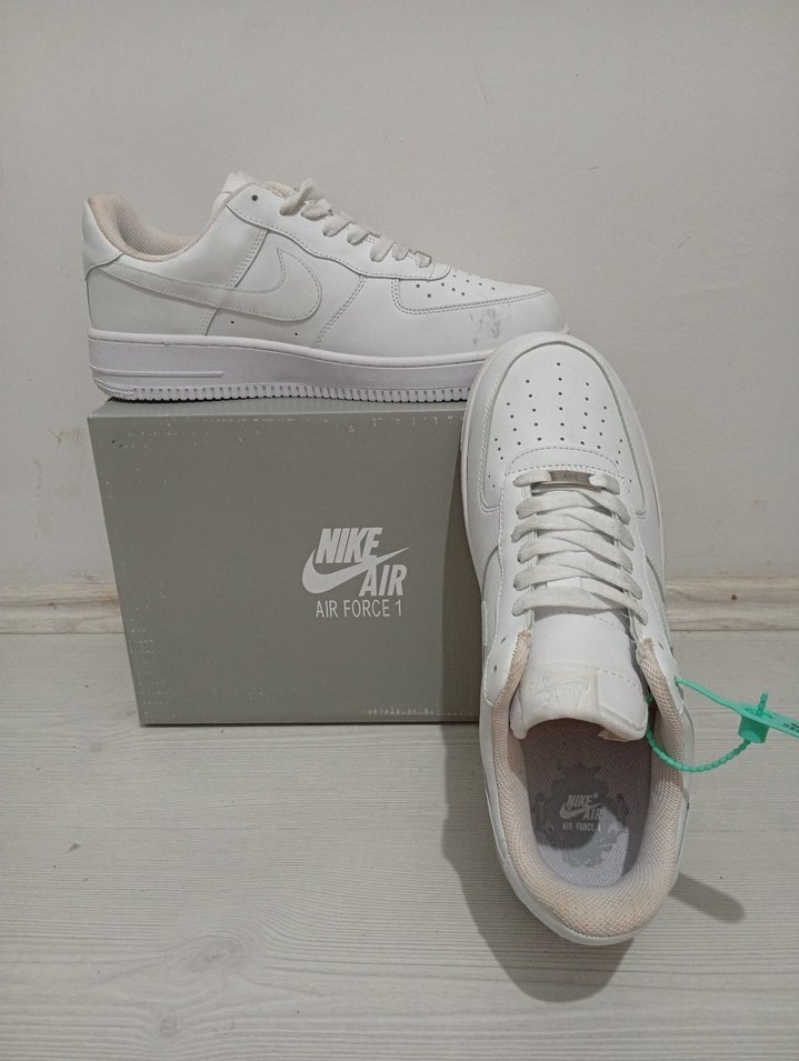 Nike Air Force 1 Beyaz  Spor Ayakkabı - Görsel 3