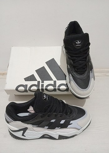 Adidas gri kamuflaj Spor Ayakkabı - Görsel 2