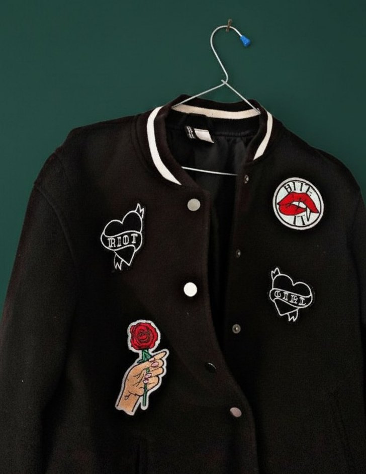 h&m bomber çeket bay/bayan - Görsel 2