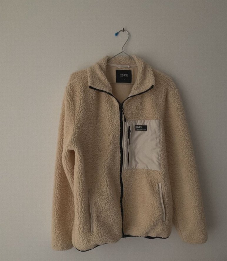 %100 pamuk peluş çeket - Görsel 2