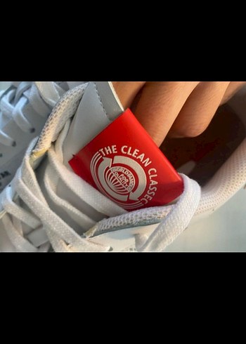 Renkli Baskılı Beyaz Bağcıklı Kadın Spor Ayakkabı - Görsel 6