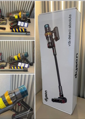 Dyson V15 Detect Absolute Kablosuz Süpürge Sarı