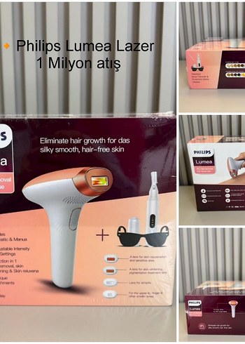 Philips Lumea IPL Lazer Epilasyon Cihazı