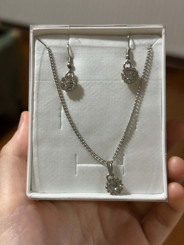 Gri  Kadın Takı Seti - Görsel 3