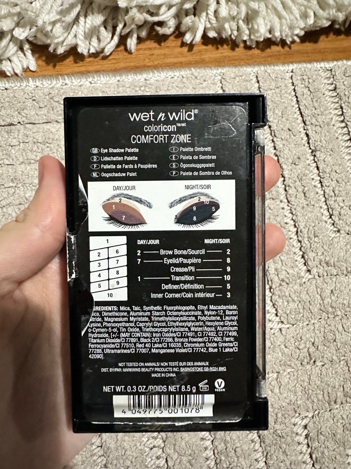 Wet n wild Far paleti comfort zone - Görsel 3