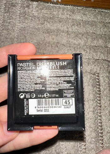 Pastel Krem Allık 45 Numara - Görsel 2