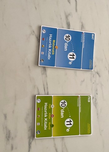 10'dan 11'e Matematik ve Fizik Hazırlık Kitapları SIFIR
