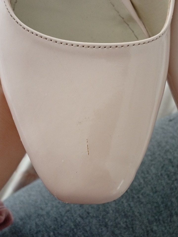 Bej Pastel Tokalı Bohem abiye Ayakkabı - Görsel 2