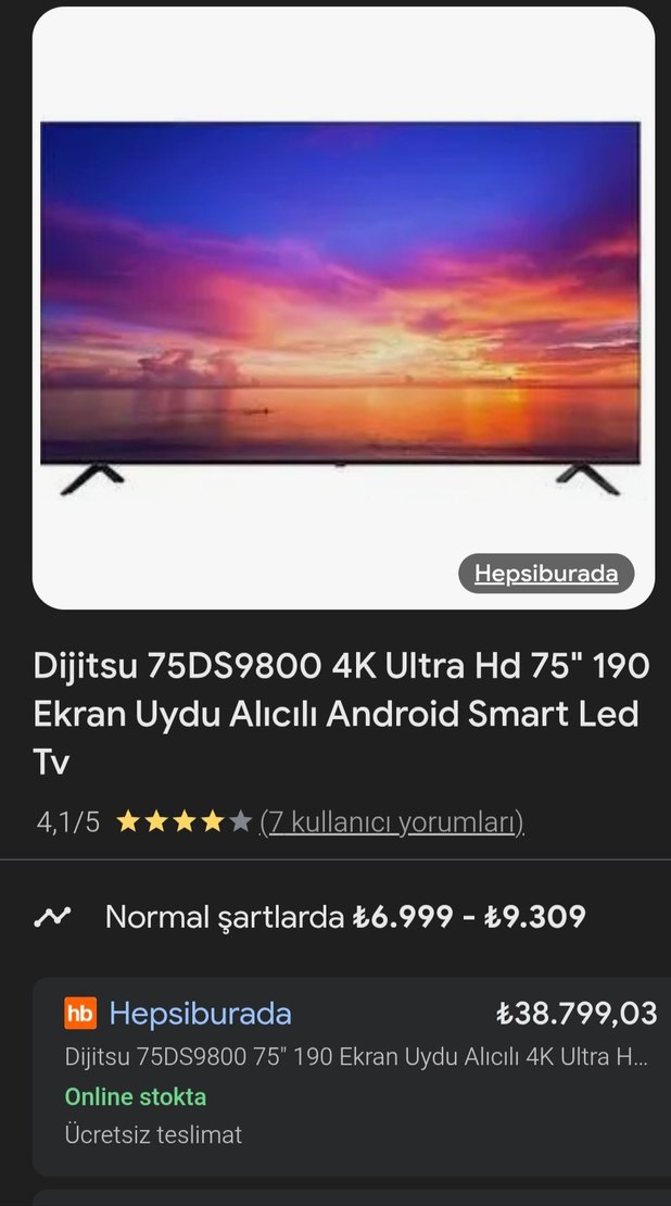 Mavi EDIJITSU 190 cm UHD Akıllı Monitör - Görsel 2