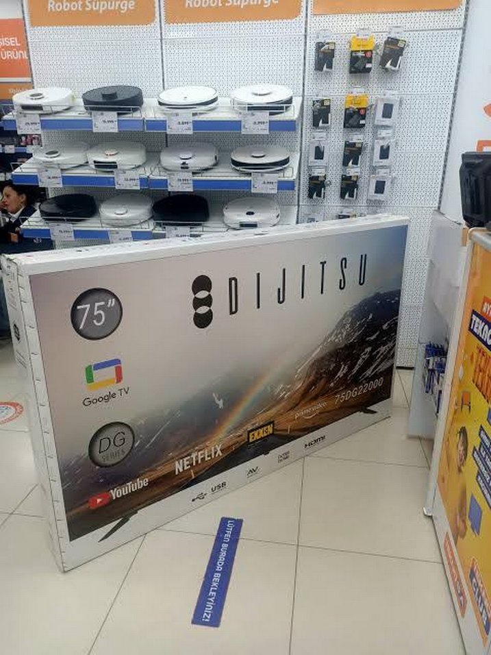 Mavi EDIJITSU 190 cm UHD Akıllı Monitör - Görsel 3