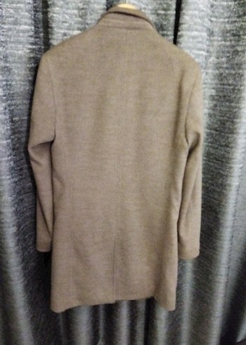 Bej Klasik hatemoglu Düğmeli Erkek Keten Ceket - Görsel 9