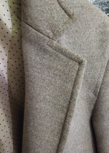 Bej Klasik hatemoglu Düğmeli Erkek Keten Ceket - Görsel 4