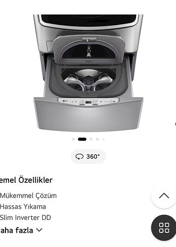 LG MİNİ ÇAMAŞIR MAKİNESİ - Görsel 4
