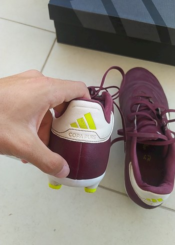 Orijinal Adidas Full Hakiki Deri Krampon - Görsel 7