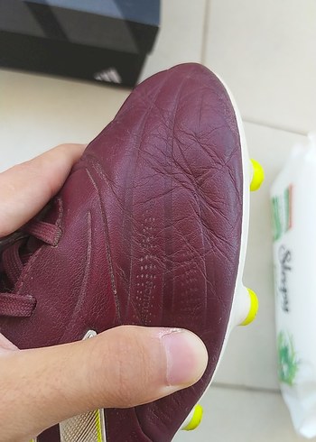 Orijinal Adidas Full Hakiki Deri Krampon - Görsel 10