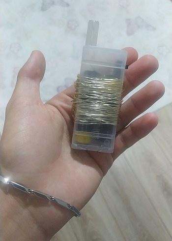 Altın Renkli Mini LED Işık Zinciri - Görsel 5