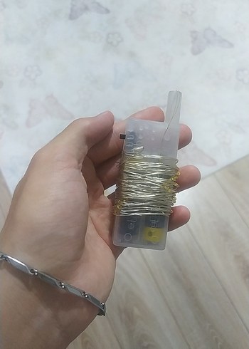 Altın Renkli Mini LED Işık Zinciri - Görsel 7