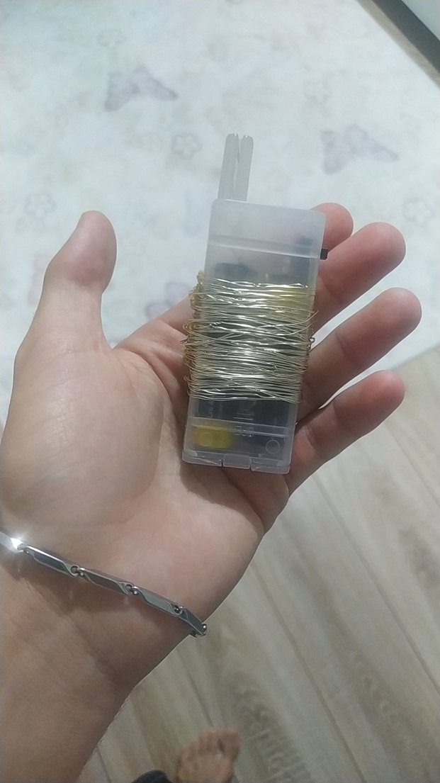 Altın Renkli Mini LED Işık Zinciri - Görsel 5