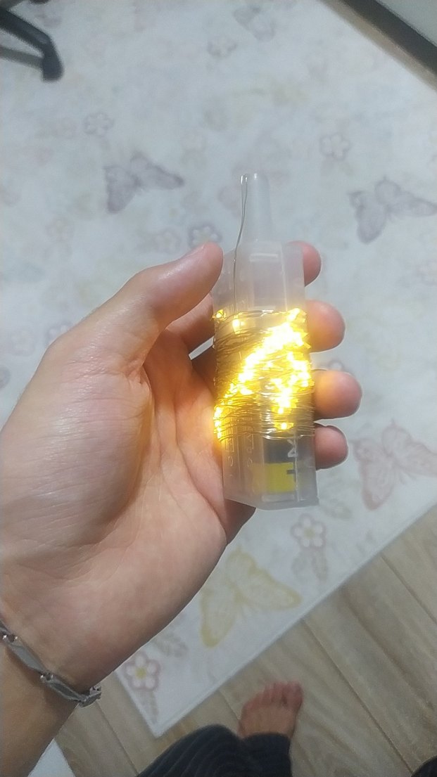Altın Renkli Mini LED Işık Zinciri - Görsel 4