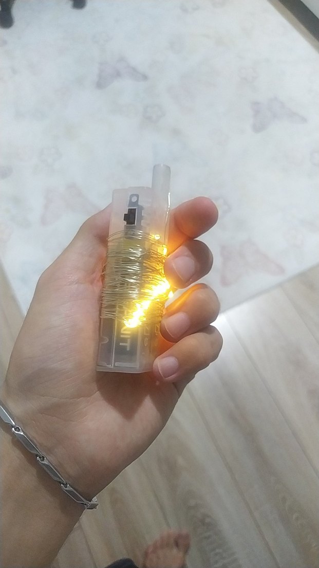 Altın Renkli Mini LED Işık Zinciri - Görsel 3