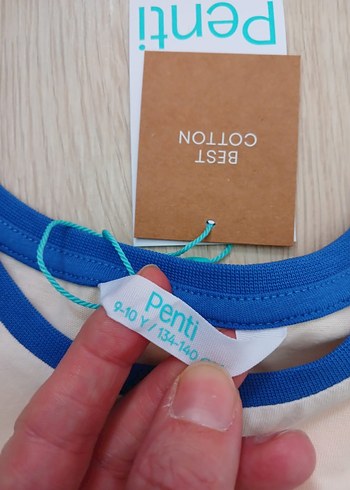 Mavi Ekoseli Kısa Kollu Erkek Çocuk Pijama Takımı - Görsel 2