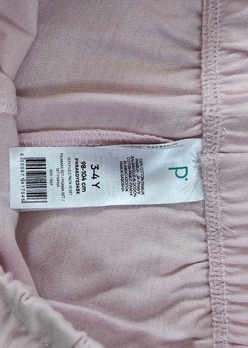 Kız Çocuk Pembe Rahat Kesim Alt - Görsel 2