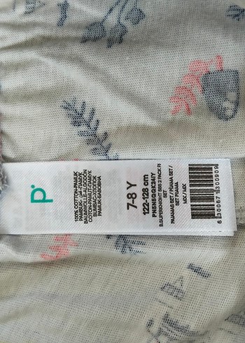 Erkek, Çocuk Renkli Baskılı Kısa Kollu Pijama Takımı - Görsel 7