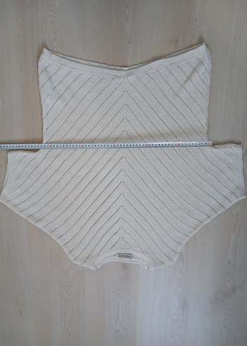 Mudo Kadın  Bohem Örgü Kısa Kollu Kazak - Görsel 5