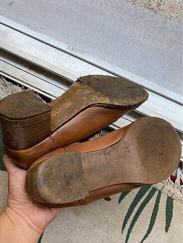 37 Beden camel Renk Topuklu ayakkabı