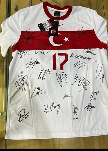 burak yılmaz türkiye İmzalı orjinal Forması